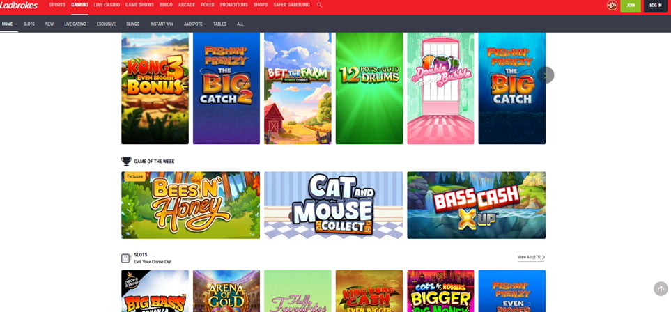 Ladbrokes casino